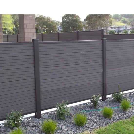 Durable Wood Plastic Composite WPC Fence Board for Garden